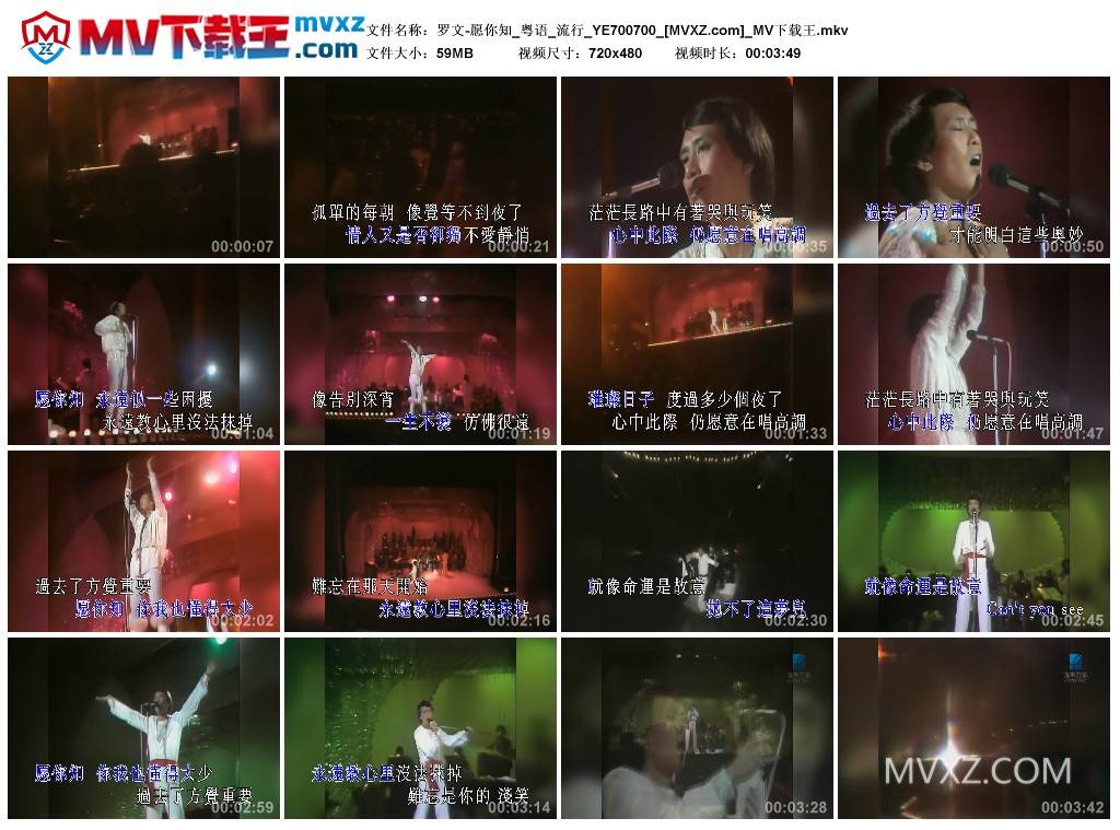 罗文-愿你知_粤语_流行_YE700700